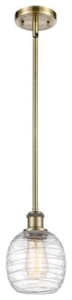 Innovations 516-1S-AB-G1013-LED 1-Light Mini Pendant, Antique Brass