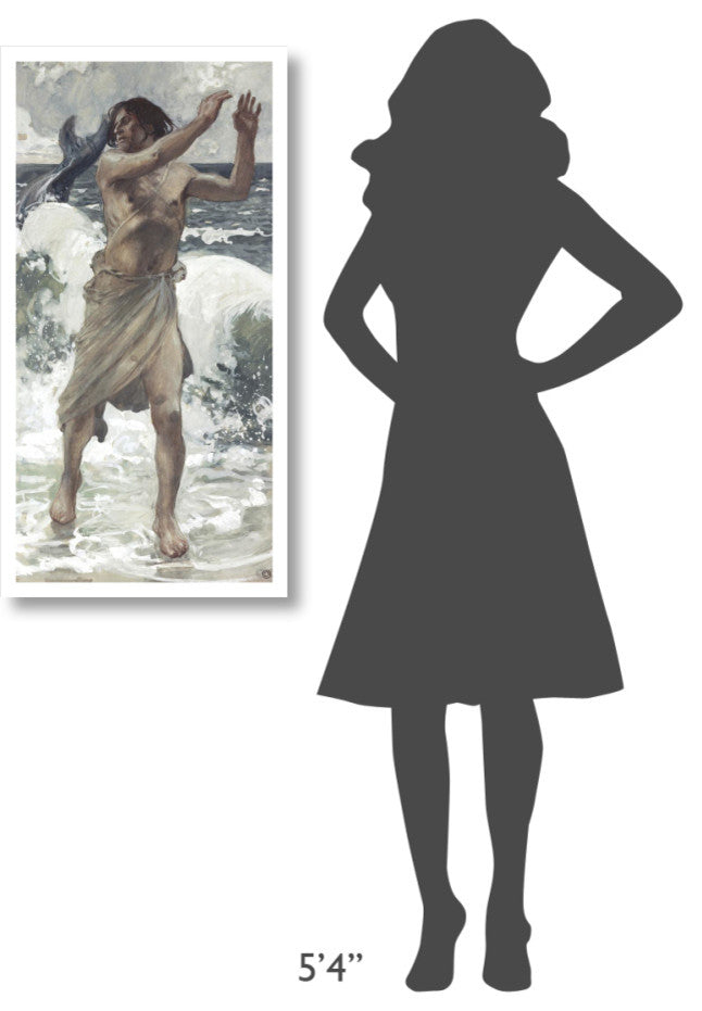 "Jonah" Digital Paper Print by James Tissot, 20"x38"