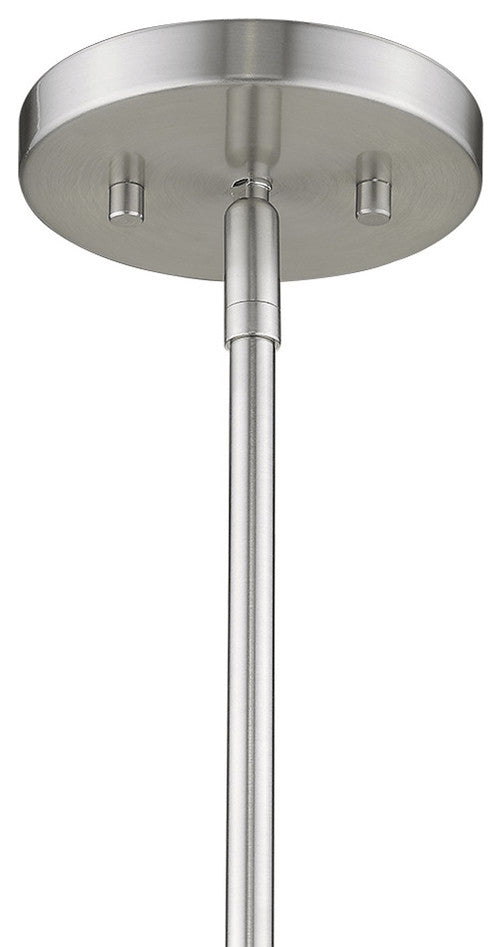 Calix 8-Light Satin Nickel Pendant