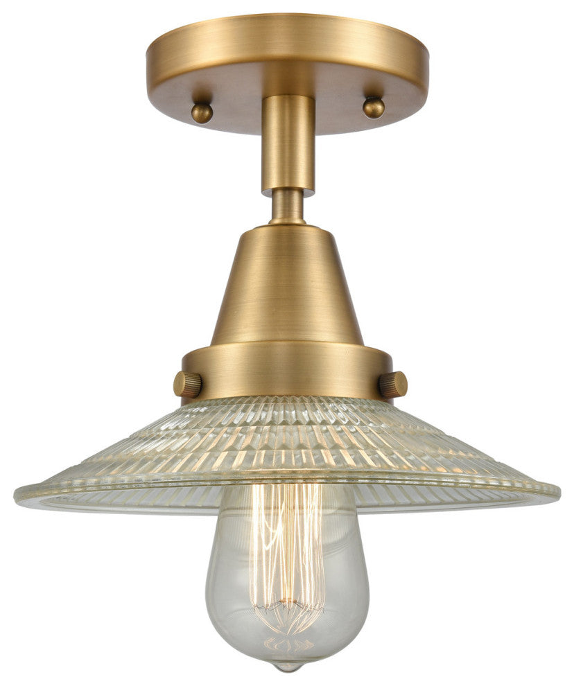 INNOVATIONS LIGHTING 447-1C-BB-G2 Halophane Flush Mount