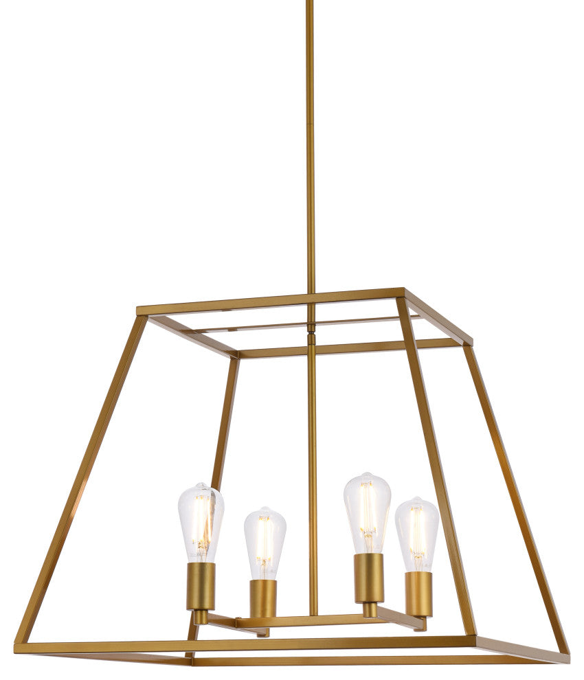 Darcey 24" Pendant, Brass