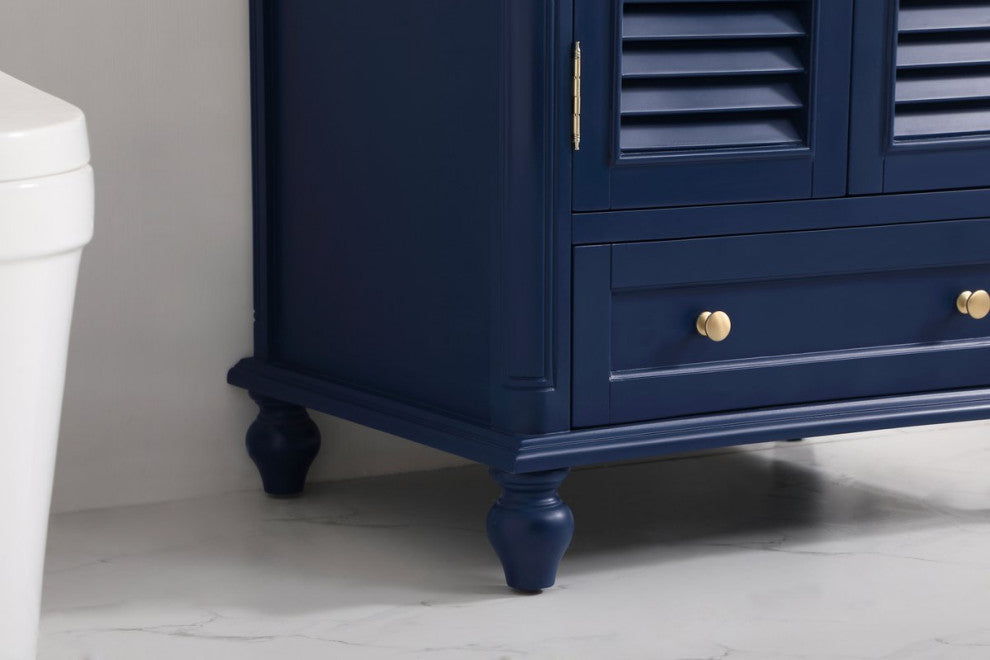 Otis 30" Single Bathroom Vanity, Blue