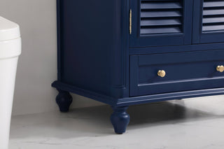 Otis 30" Single Bathroom Vanity, Blue