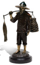 Chinese Fisherman Sculpture