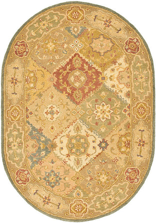 Safavieh Antiquities At316A Rug, Multi/Beige, 6'0"x6'0" Round