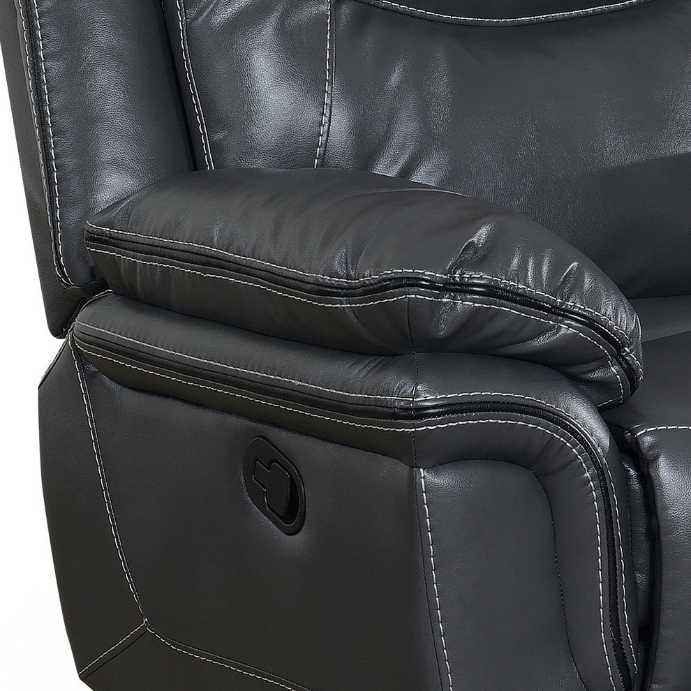 Isabella Recliner Chair, Gray