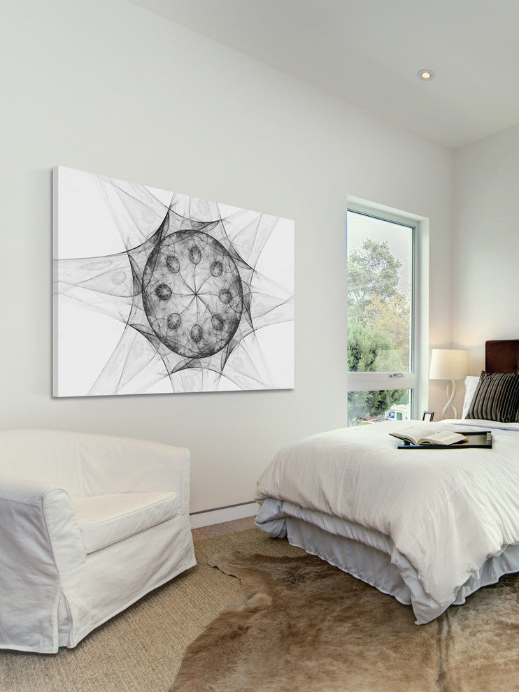 "Spiritual Emanation" Painting Print on Canvas