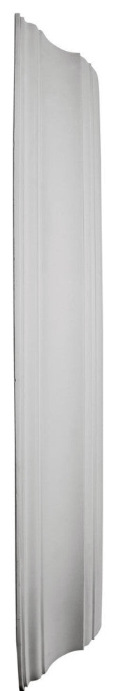 37 3/8"OD x 26 1/2"ID x 4"D Traditional Smooth Surface Mount Ceiling Dome
