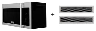 ZLINE 30" Over the Range Microwave Traditional Handle and Charcoal Filters