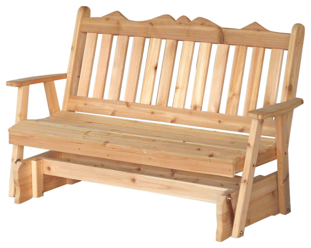 Cedar Royal English Glider, Unfinished, 6 Foot