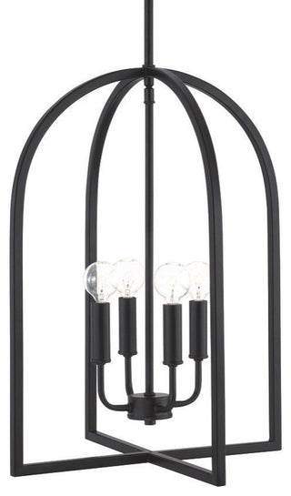 Capital Lighting 548841 Lawson 4 Light 16"W Multi Light Pendant - Matte Black