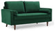 Valour Performance Velvet Loveseat - Green
