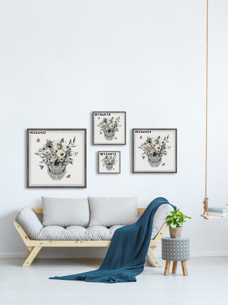 "Be Fierce" Framed Painting Print, 18x18
