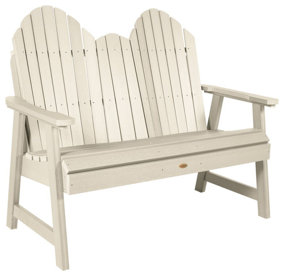 Hamilton 4' Dining Height Bench, Whitewash