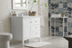James Martin 527-V36-BW-3ENC 36" Single Vanity Bright White w/ 3 CM Quartz Top