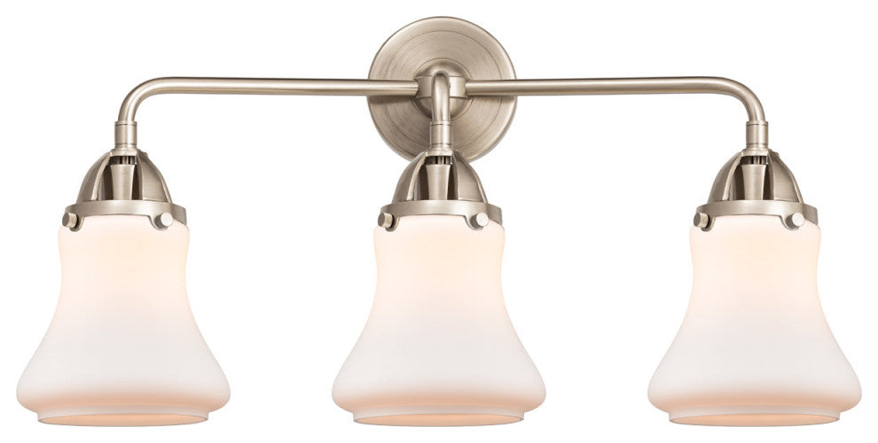 Innovations 288-3W-SN-G191 3 Light Vanity Light, Brushed Satin Nickel