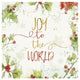 "Christmas Sentiments V" Digital Paper Print by Katie Pertiet, 32"x32"