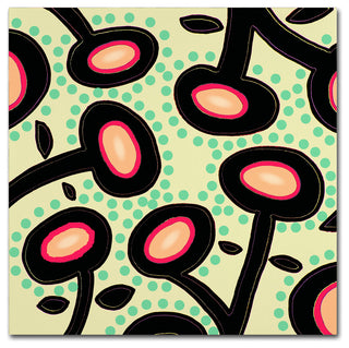 'Mon Jardin' Canvas Art by Sylvie Demers