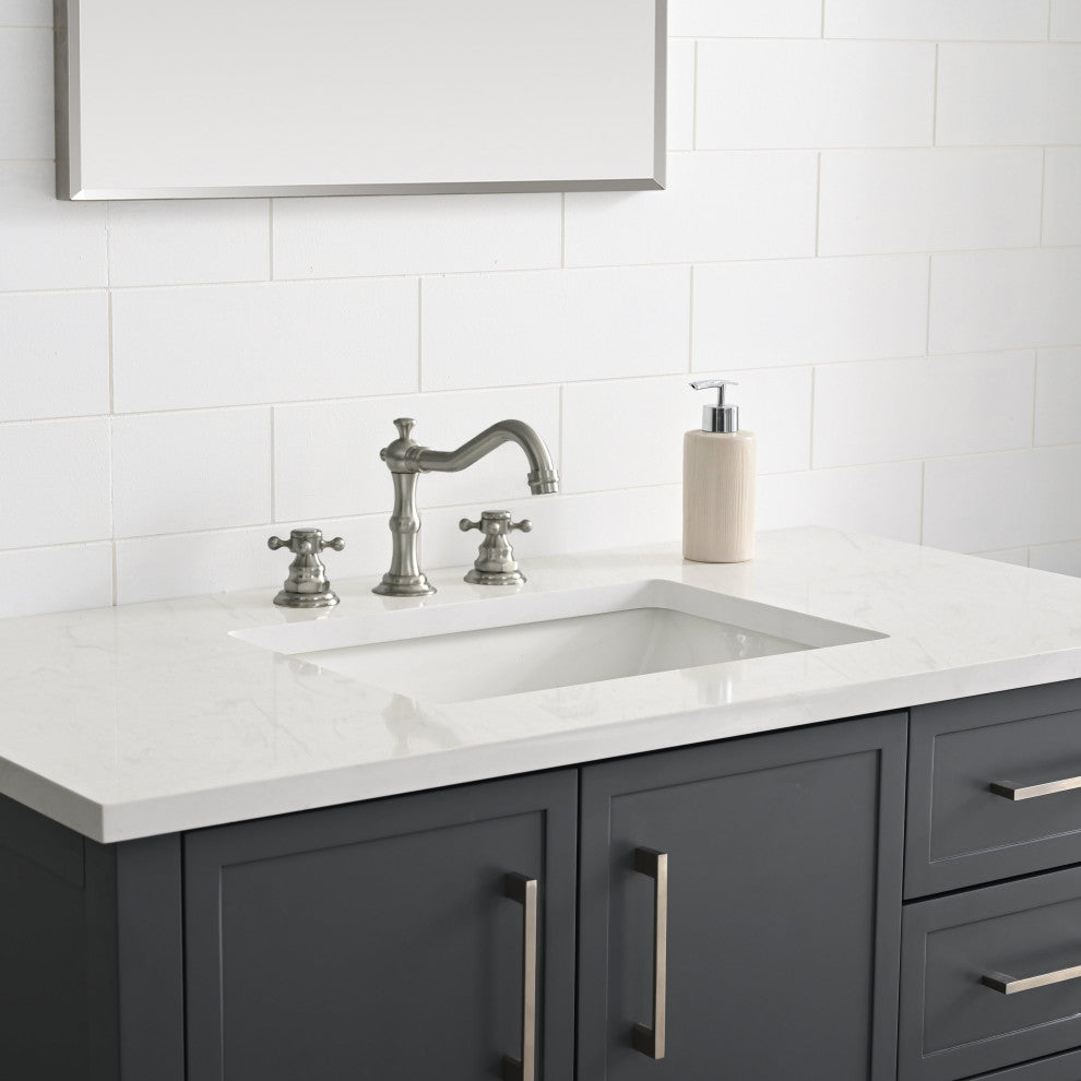 Arlo 42" Bathroom Vanity, Dark Gray