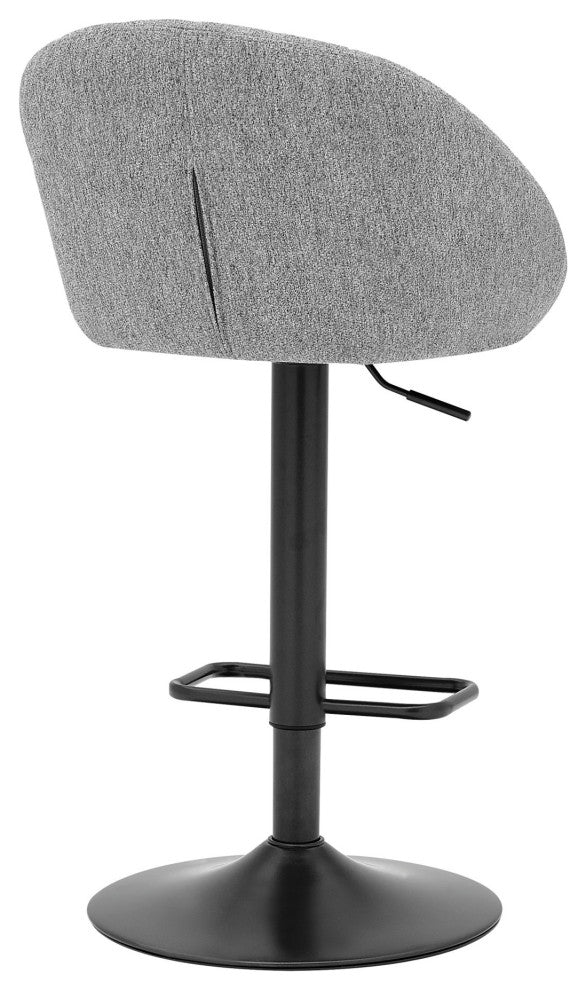 Watson KD Fabric Gaslift Swivel Bar Stool