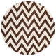 Safavieh Cambridge CAM139H 6' Round Dark Brown Rug