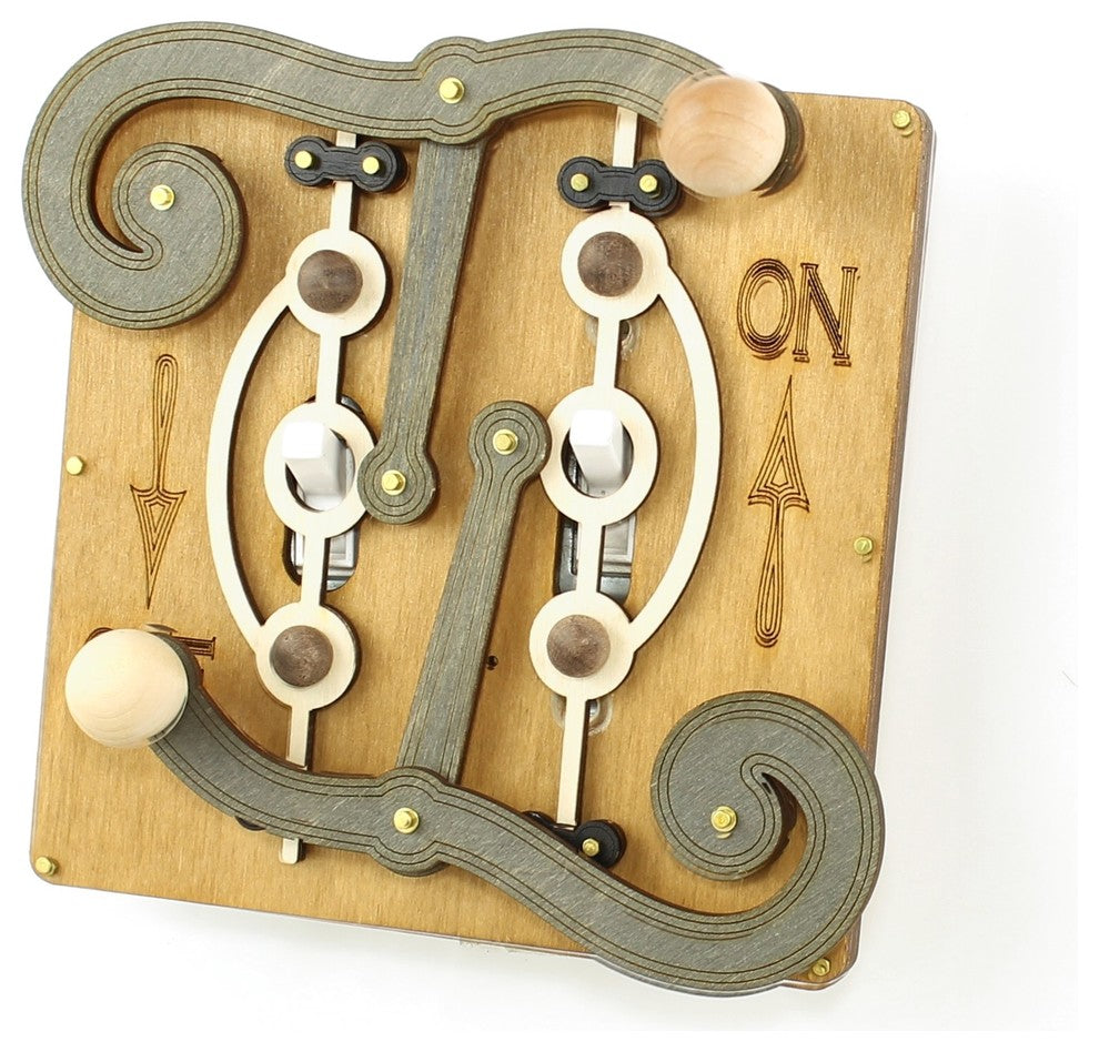Double Fulcrum Switch Plate