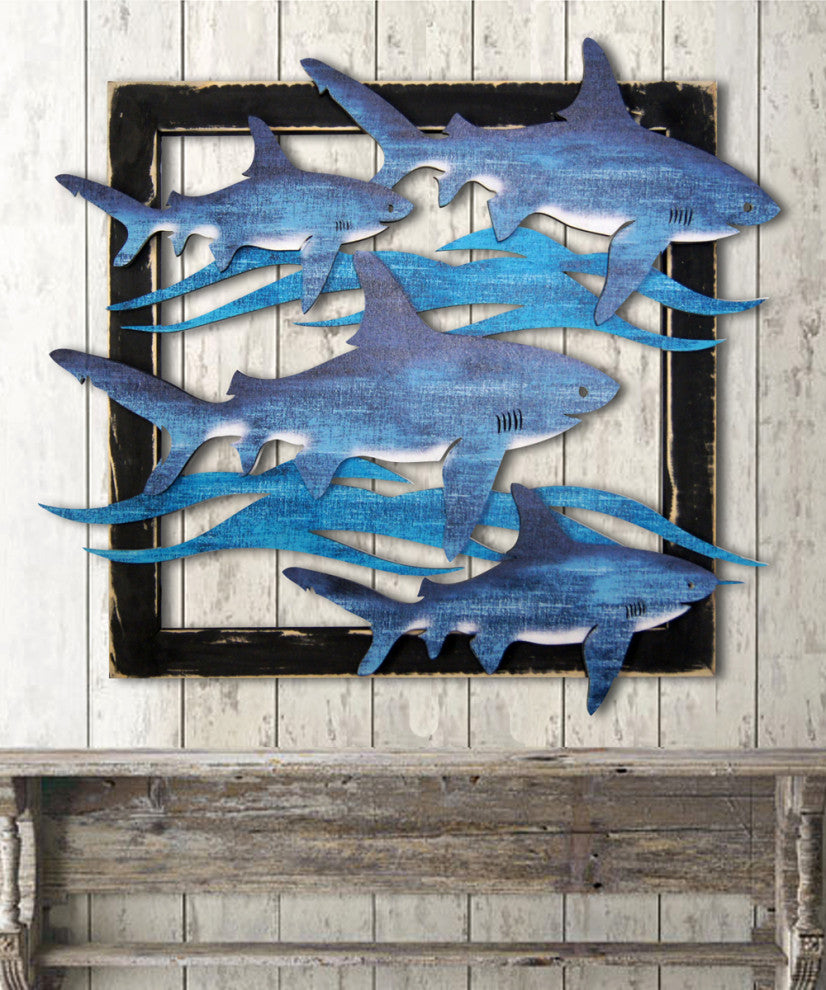 Great White Sharks Wall Decor