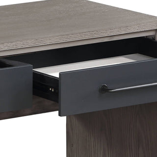 Acme Estevon Writing Desk, Gray Oak Finish