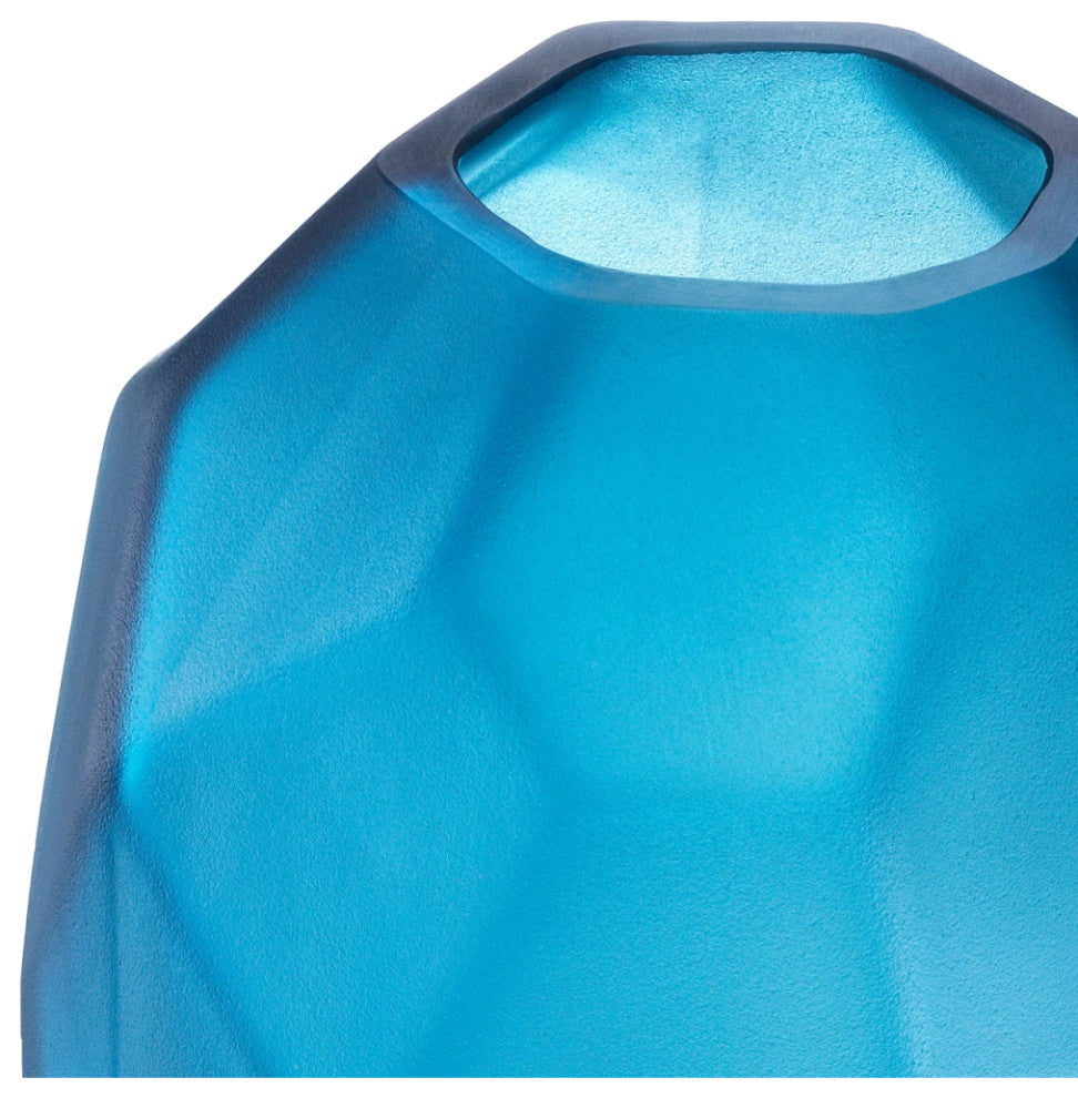 Blue Hand Blown Glass Vase | Eichholtz Fly S