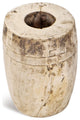 Consigned Sun Bleached Wood Butter Pot