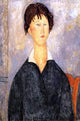 Amedeo Modigliani Portrait of a Woman With a White Collar Wall Decal