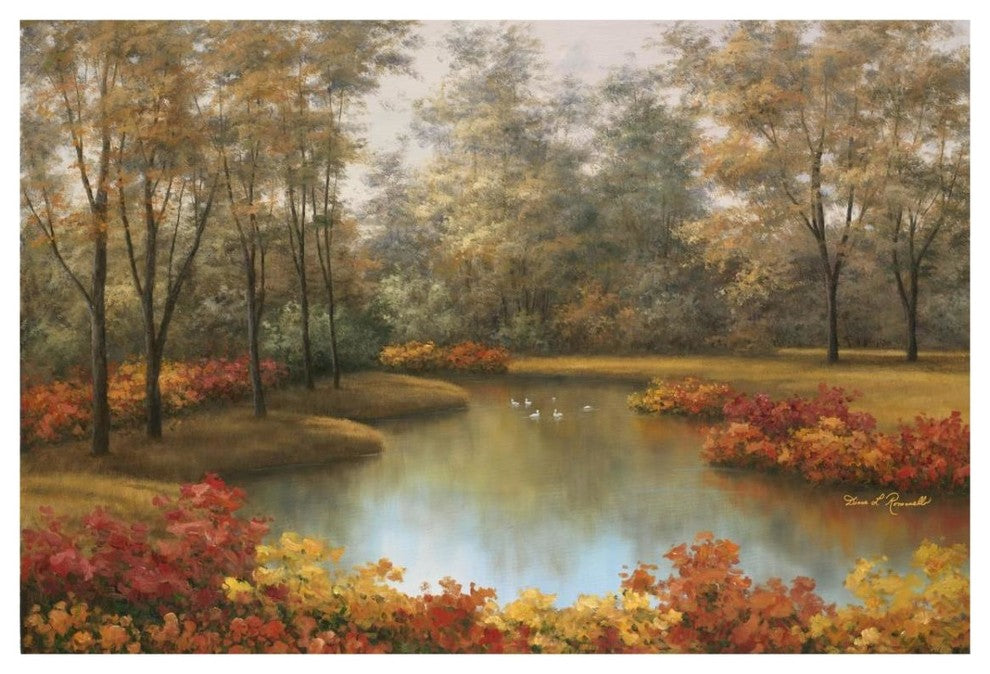 "Beauty of Autumn" Digital Paper Print by Diane Romanello, 32"x22"