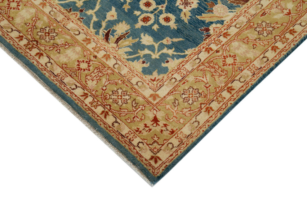 Rug N Carpet - Hand-Knotted Oriental 4' 0" x 6' 1" Soft Oushak Area Rug