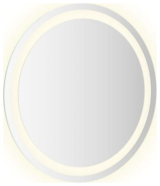 vidaXL LED Bathroom Mirror Wall Mounted Bathroom Vanity Mirror with Lights Round
