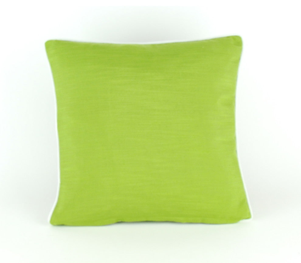 Estancia Decorative Pillow, Lime Green