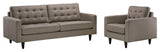 Granite Empress Armchair and Sofa Set of 2