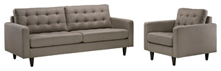 Granite Empress Armchair and Sofa Set of 2