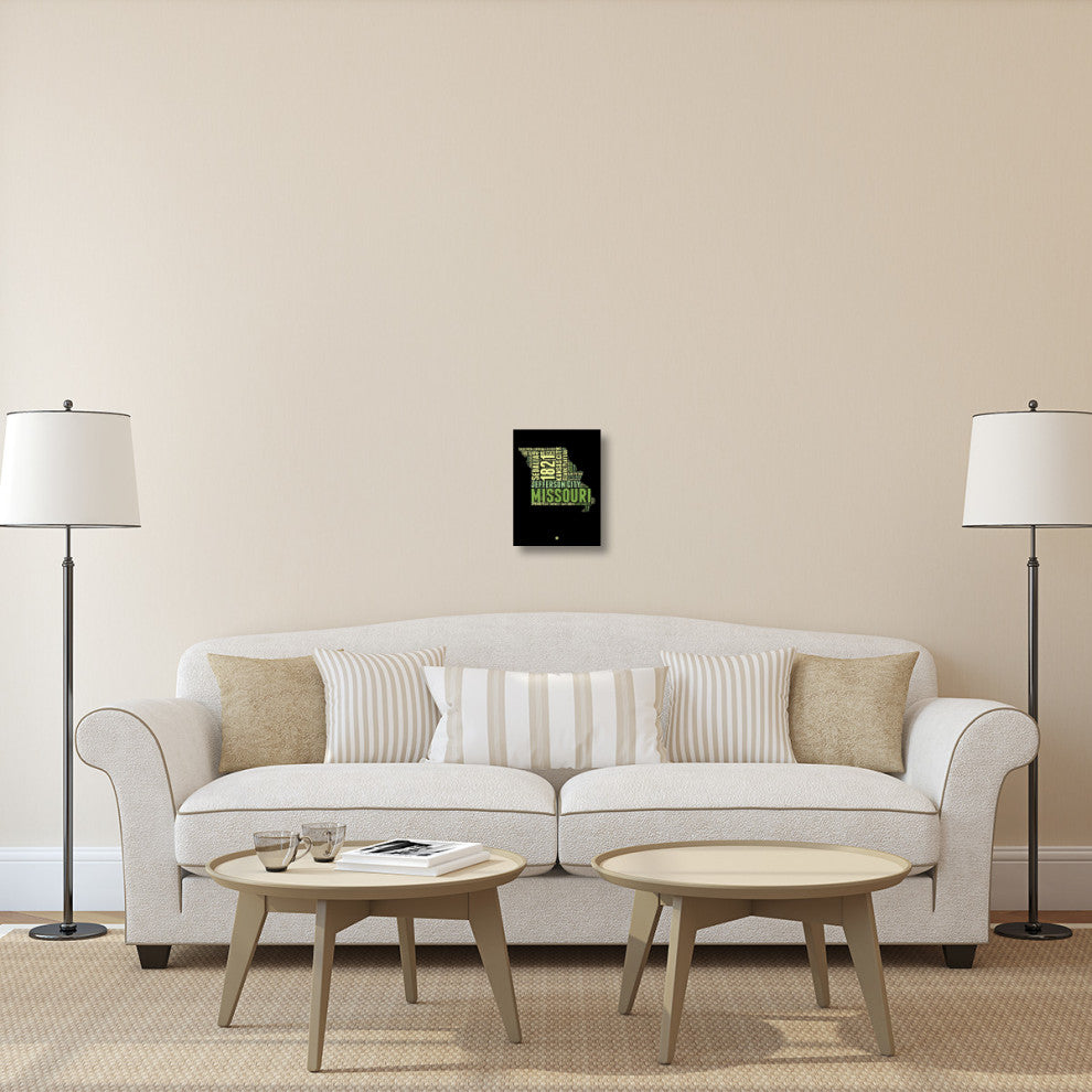 "Missouri Word Cloud 1" Fine Art Print