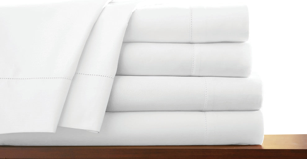 Pointehaven 800TC Pillow Case Set, White, King