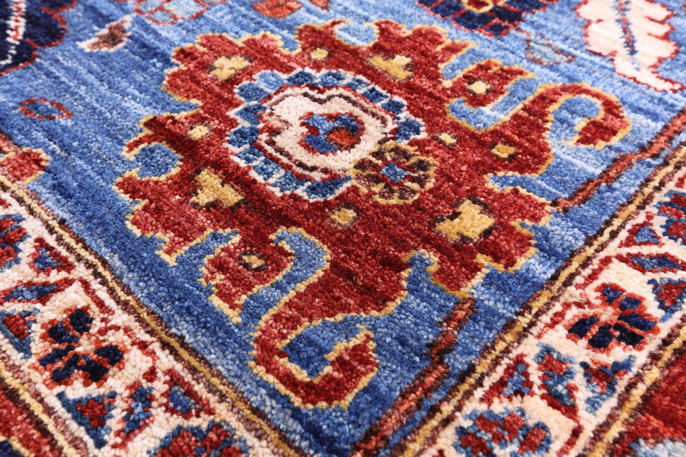 9' Square Persian Ziegler Handmade Rug - Q12888