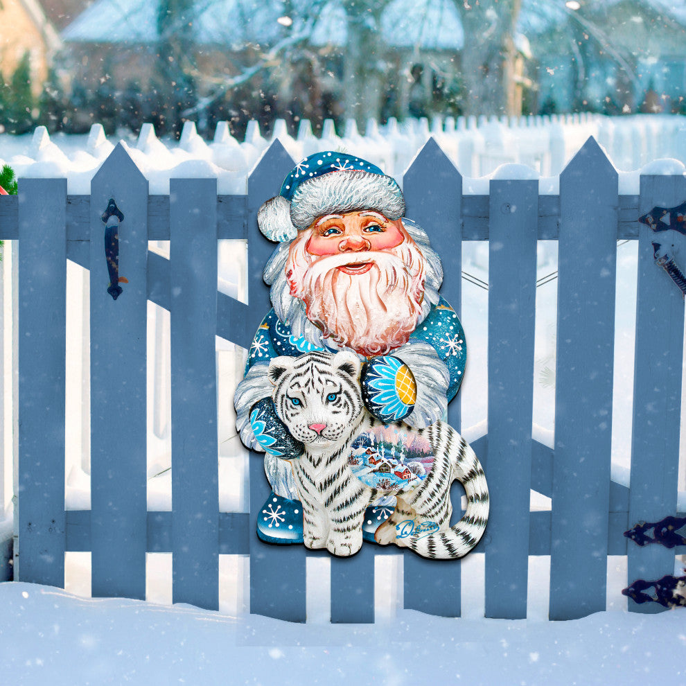 White Tiger Santa