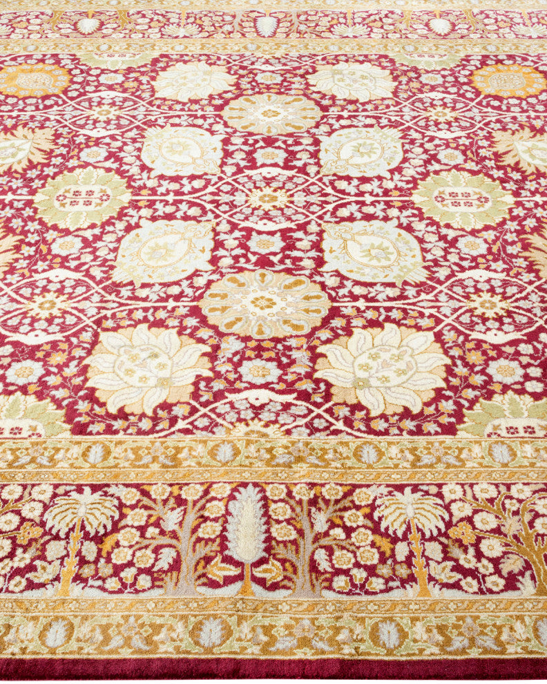 MOGUL, Hand Knotted Area Rug 8' 8" X 6' 1"