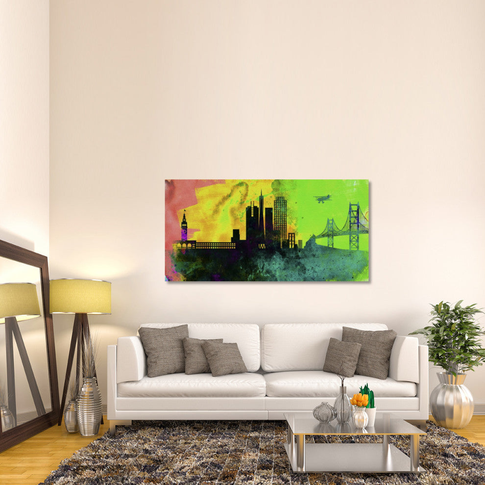 "San Francisco City Skyline" Fine Art Print