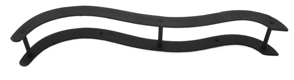 Black Texture finish Wall Hung Toilet Paper Holder Malleable iron