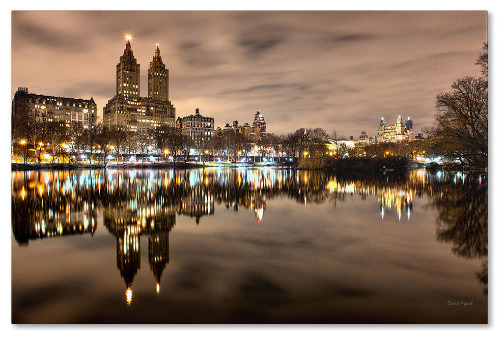 'Central Park West I' Canvas Art by David Ayash