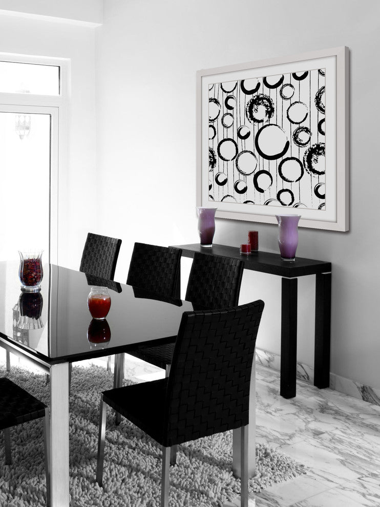 "Circle Variations" Framed Art Print
