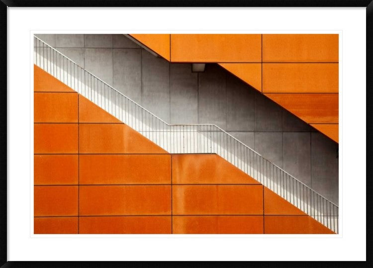 "Steel" Framed Digital Print by Alida Van Zaane, 44x31"