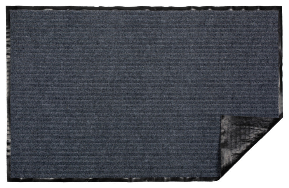 Gray Ribbed Walk Off Utility Mat 30"x48"