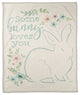 Some Bunny Loves You 30x40 Coral Fleece Blanket