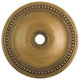 Wingate Ceiling Medallion, Hand-Painted Antique Gold Leaf